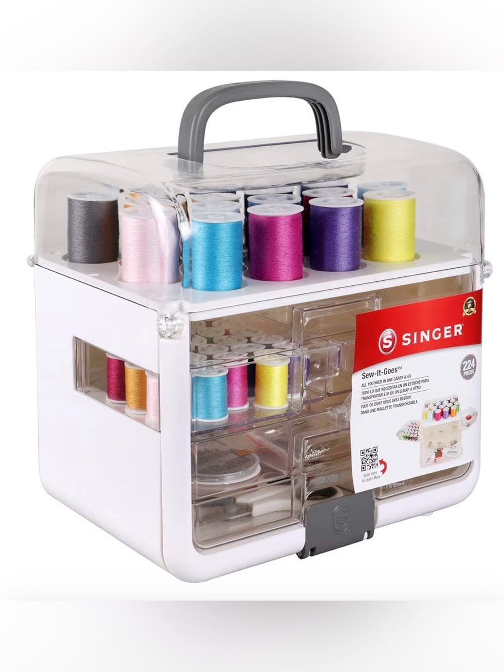 SINGER Sew-It-Goes Stackable Storage Case